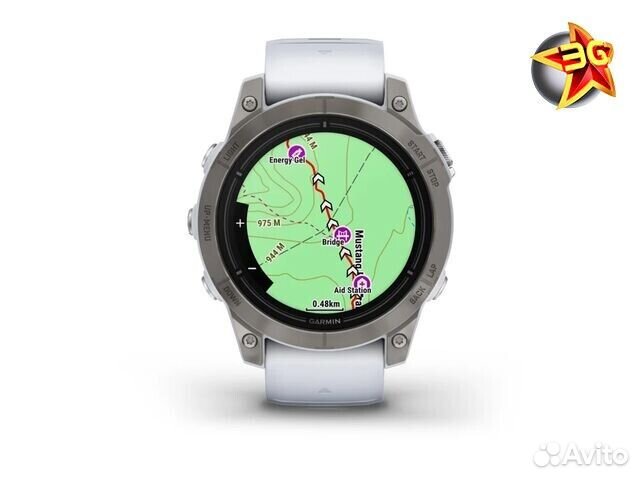 Часы Garmin epix Pro (Gen 2) Sapphire 47 mm White