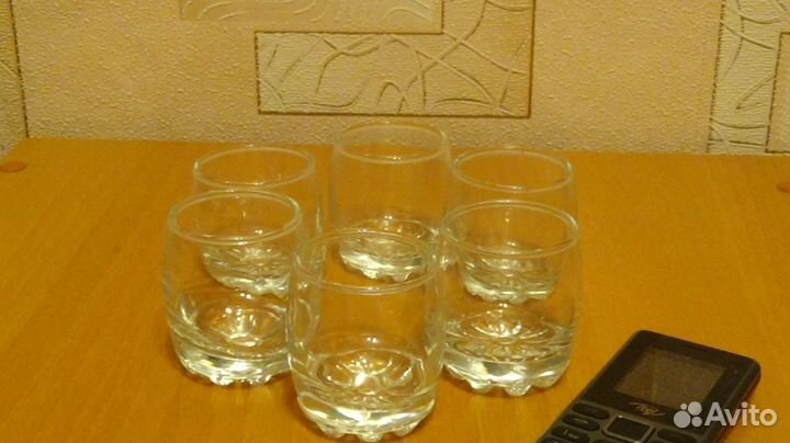 Стопки стекло