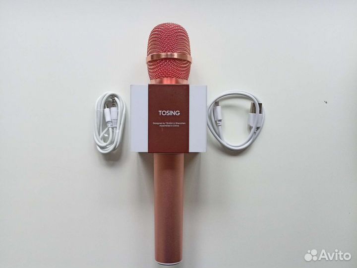 Караоке микрофон с динамиком tosing 008