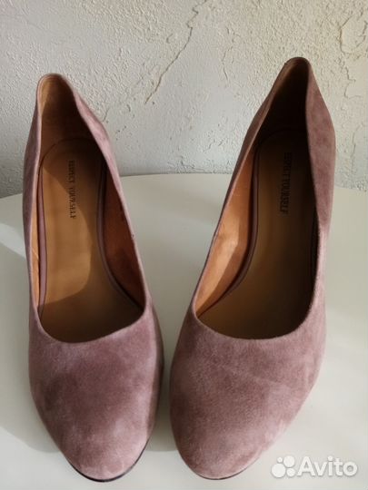 Туфли женские 39 размер натуральная замша