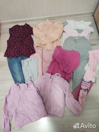 Детские вещи пакетом на девочку 92 98