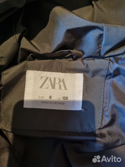 Пуховик детский zara