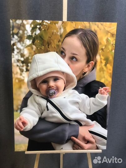 Портрет по фото. Печать на холсте