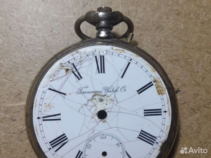 Часы карманные Швейцаоия на запчасти