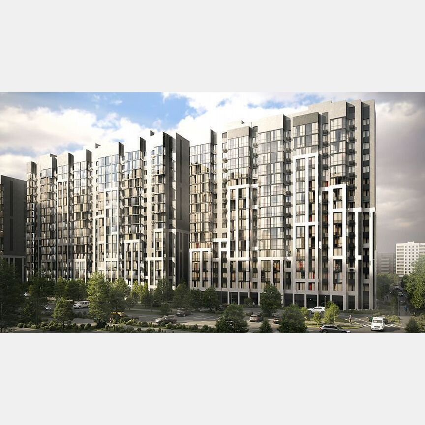 3-к. квартира, 76,7 м², 4/15 эт.