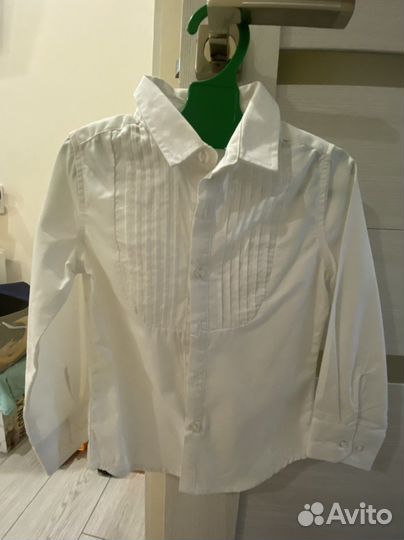 Белая рубашка для мальчика