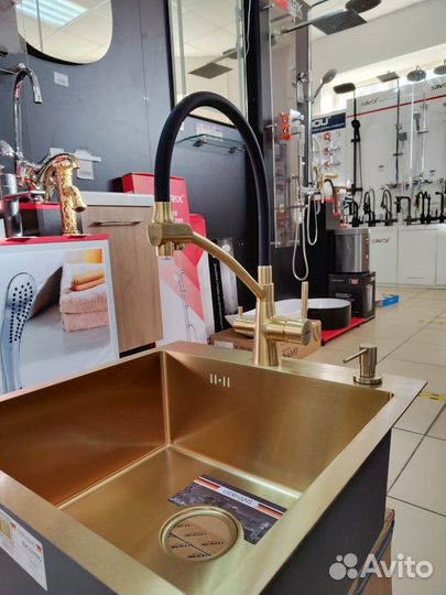 Мойка для кухни из нержавеющей стали gerhans K3505