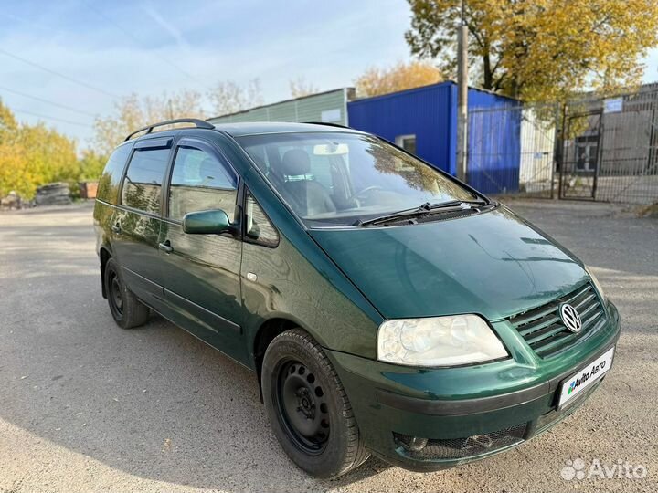 Volkswagen Sharan 1.9 МТ, 2002, 450 000 км