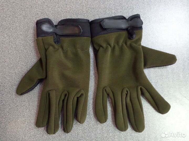 Перчатки зеленые туристические Следопыт