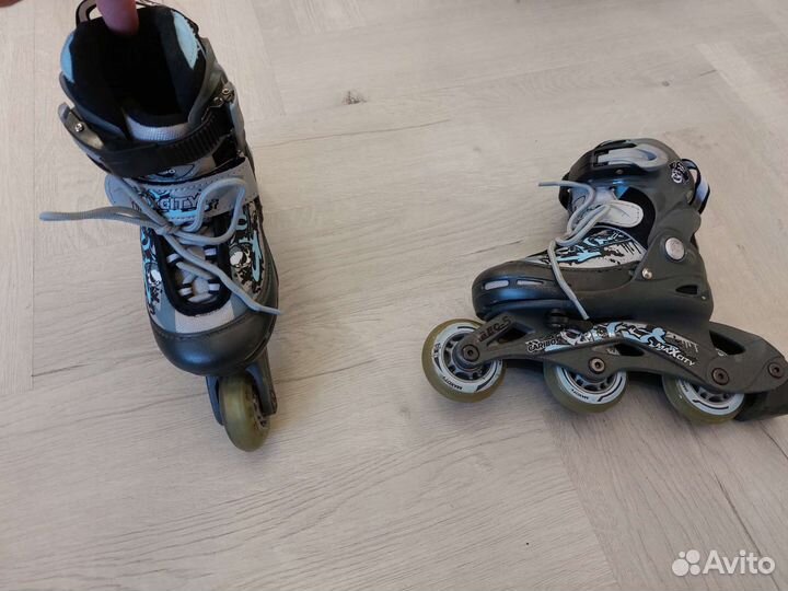 Роликовые коньки детские раздвижные