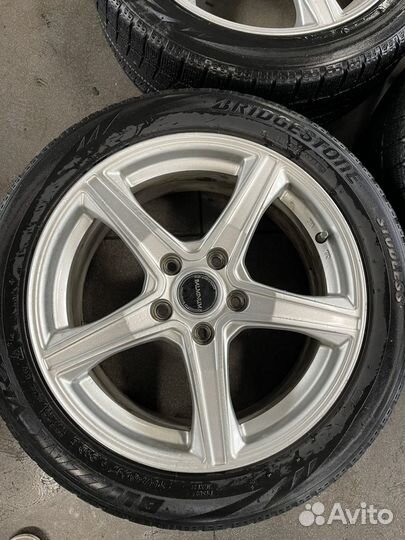 Литые диски r17 5x114 3 с резиной на докат