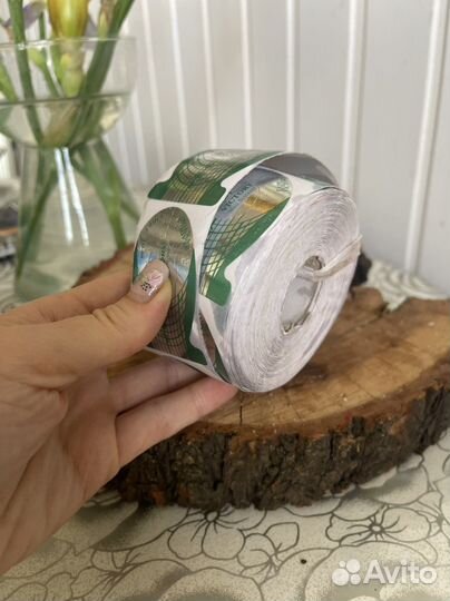 Одноразовые формы для наращивания ногтей