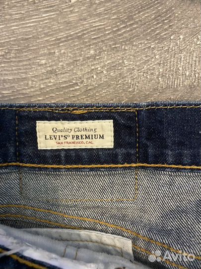 Джинсы levis 512 34x32