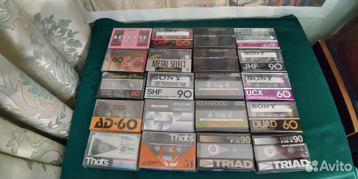 Кассеты Sharp.Sony.Citizen.Kenwood.Denon.Metall