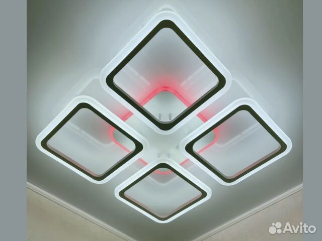 Люстра светодиодная, потолочная на 15кв\м