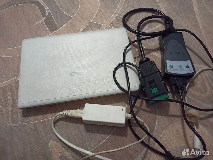 Автосканер lexia 3 + нетбук Toshiba