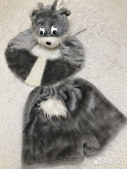 Новогодний костюм зайчика прокат
