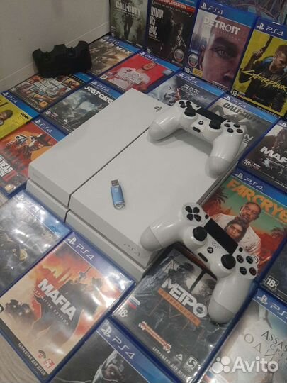 Sony PS4 + прошита + бесплатно 10.000 игр