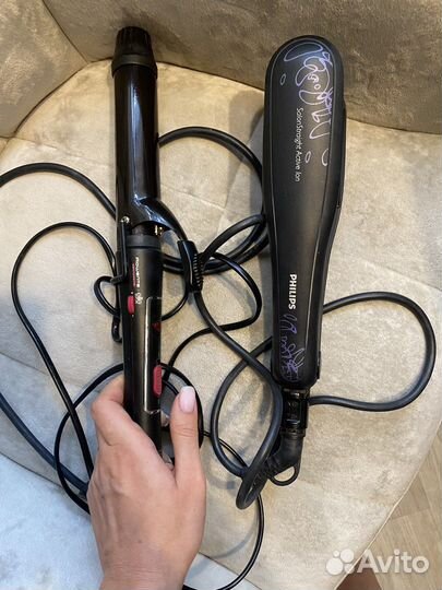 Выпрямитель для волос philips и Rowenta