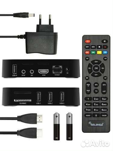 Медиаплеер (смарт тв) Selenga R4 (2Гб / 16Гб)