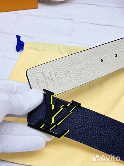 Ремень кожаный мужской Louis Vuitton