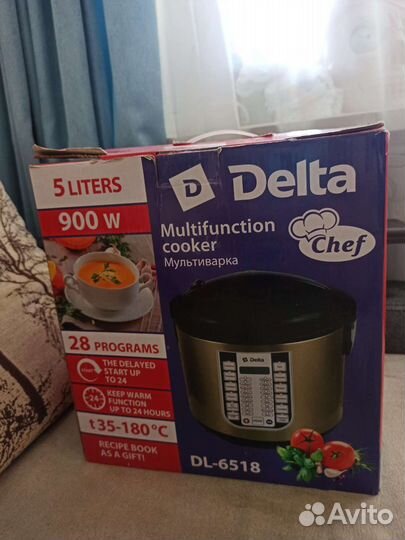 Мультиварка Delta DL-6518