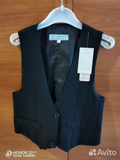 Рубашка с жилеткой