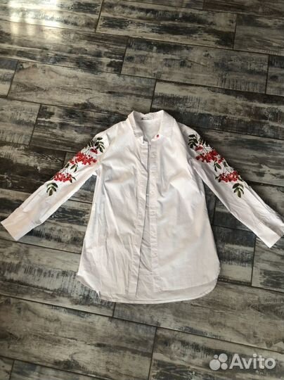 Рубашка белая