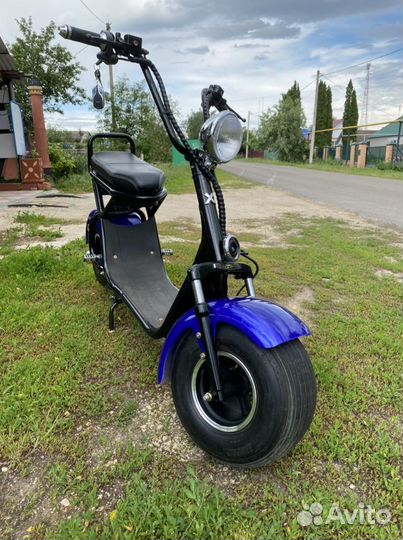 Электроскутер Citycoco x1 1200w 72v 16ah