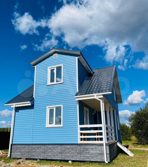 Дом 80 м² на участке 9 сот.