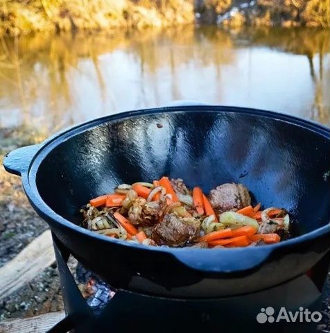 Казан чугунный