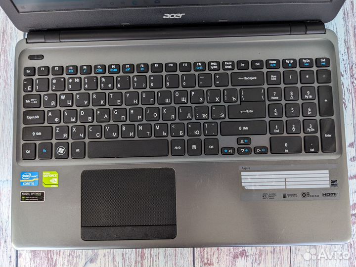 Мощный ноутбук Aser i5-3337U/4gb/500gb/720m 2gb 2g