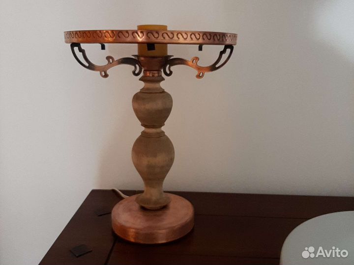 Лампа настольная винтаж