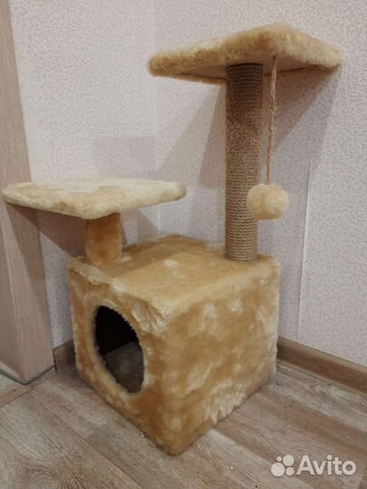 Когтеточка с домиком бу