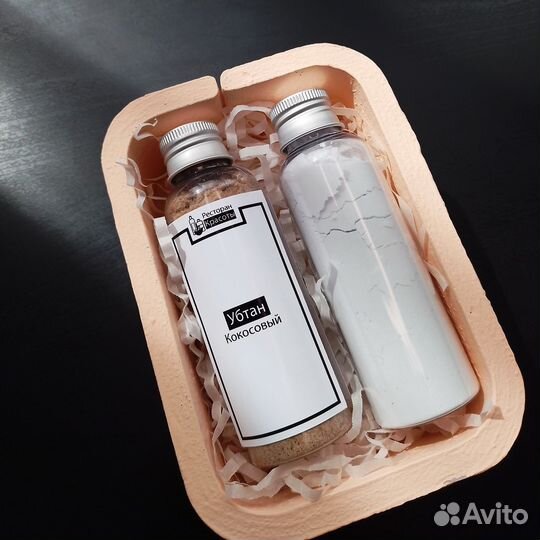 Альгинатная маска и убтан. Косметика