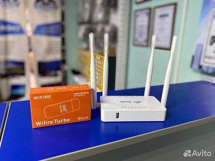 Wi-Fi роутер ZBT WE1626 с поддержкой USB модемов