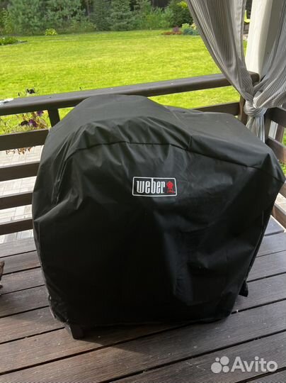 Электрический гриль Weber новый