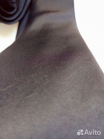 Галстук мужской черный