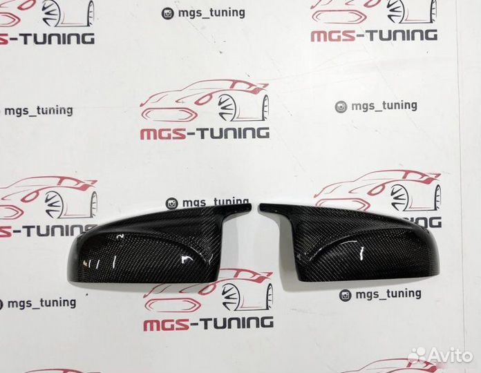 Крышки зеркал стиль М на X6 E71 10-13 Карбон