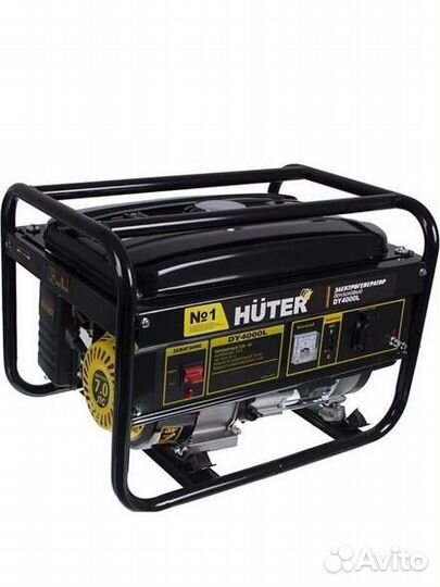 Бензиновый генератор huter dy4000l