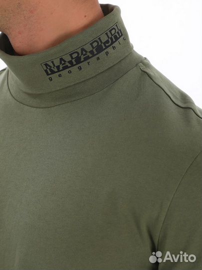 Водолазка мужская оливкового цвета Napapijri