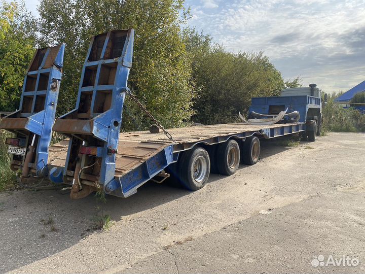 Полуприцеп шторно-бортовой Северозападный Автотрак 660800, 2006