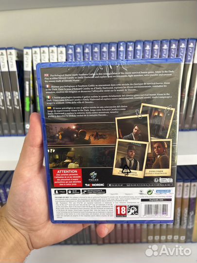 Alone in the dark ps5 диск новый