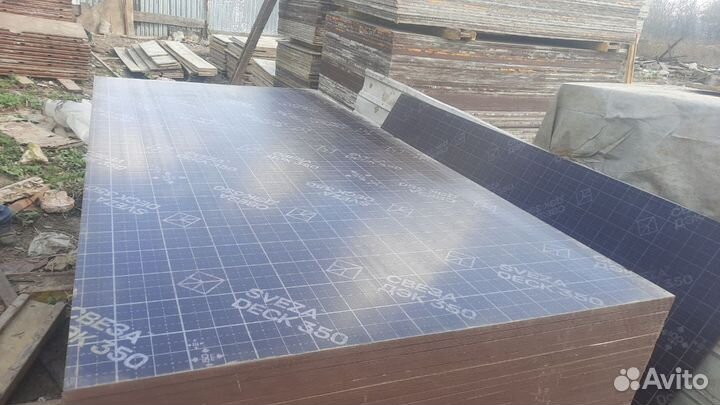 Ламинированная фанера бу