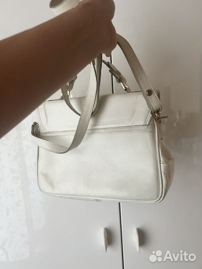 Сумка кожаная ретро