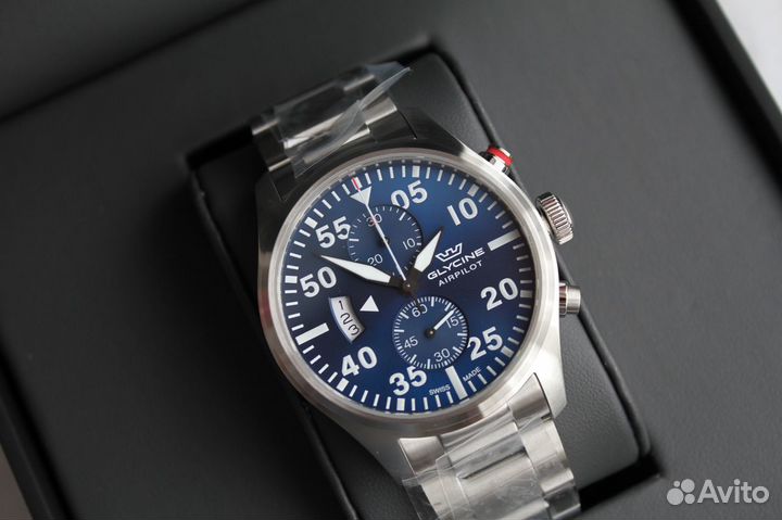 Новые часы Glycine Airpilot Chronograph GL0354