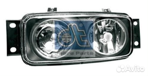 Diesel technic 121480 Фара противотуманная левая Scania 4 серия