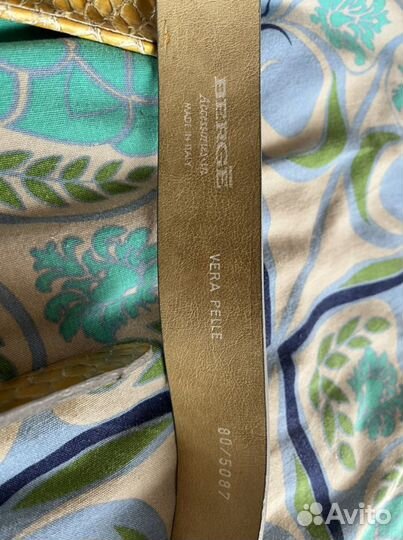 Ремень женский кожаный Berge