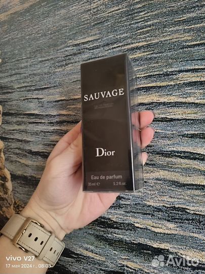 Парфюм мужской Dior Sauvage 35мл тестер