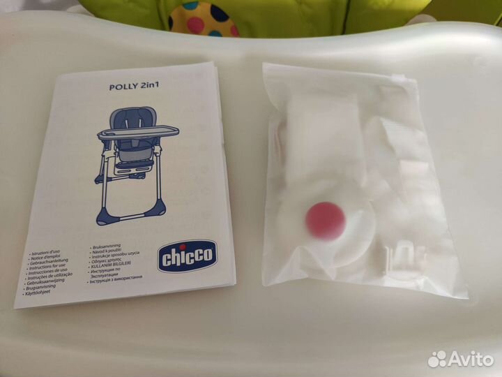 Стульчик для кормления Chicco polly
